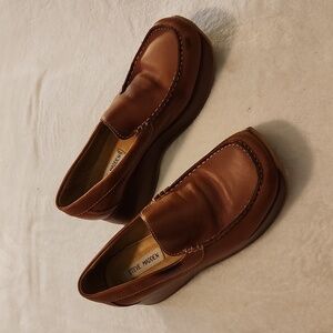 Steve Madden Vintage 2000s Platform Leather Loafer, Sz 8